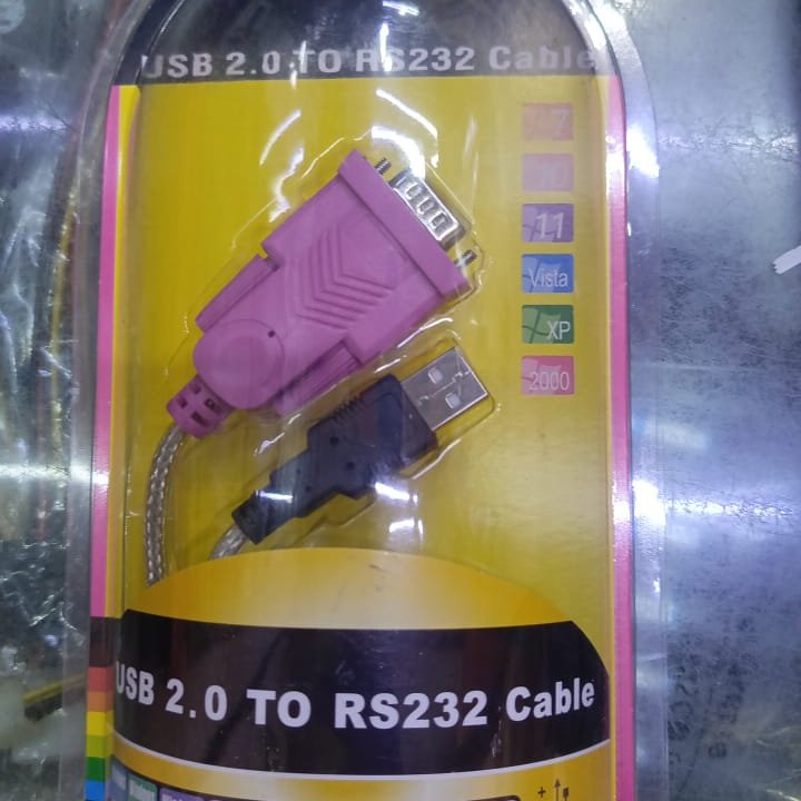 Usb 2.0 To Rs232 Serial Db9 9 Pin Male Cable Pl-2303 Converter Adapter - Image 4