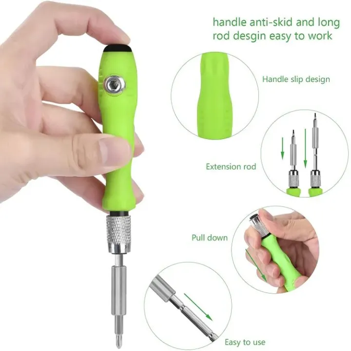32-in-1 Precision Screwdriver Set – Multi-Bit Repair Tool Kit for Electronics & Home Use - Image 3