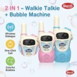 2 Pcs Intercom Bubble Machine Walkie Talkie Kids Bubble Maker Toy Fun Outdoor Bubble Blower Toy For Kids thumbnail 1