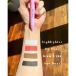 Eye ShadowLiner Combination 4 In 1 Makeup Pen Multifunctional Cosmetics Ballpoint Pens Waterproof Eyeliner Eyebrow Pencil Long lasting Highlighter Stick thumbnail 1
