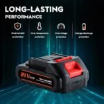 Universal 21V Lithium-Ion Battery Pack for Cordless Power Tools | Rechargeable High-Capacity Battery thumbnail 3