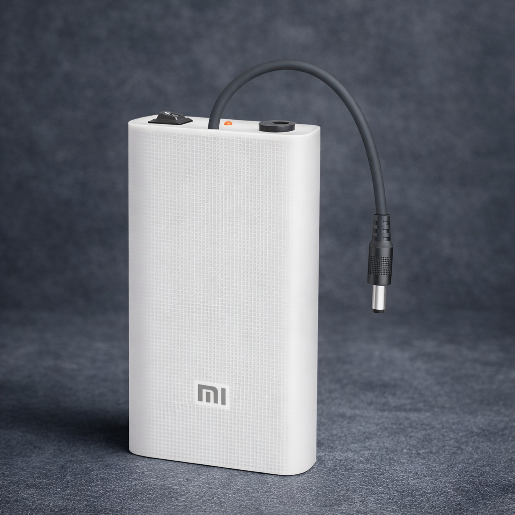 Mi Router Power Bank UPS – 12V/9V WiFi Router Backup Battery for PTCL, StormFiber & Fiber Modems (Without Adapter) - Image 2