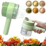 Electric Handheld Vegetable Cutter Slicer Multifunctional Food Chopper Compact Durable And Easy To Use Kitchen Tool thumbnail 3