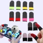 Double Color Gaming Thumb Sleeves Pair – Anti-Sweat Touch Control Finger Gloves for Mobile Gamers thumbnail 3