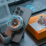 MEMO CX08 Pro Mobile Cooling Fan 25W Semiconductor Phone Cooler – Fast Cooling Gaming Radiator for Android & iPhone ~ Magnetic Support thumbnail 4