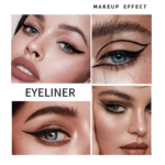 2 in 1 Winged Stamp Liquid Eyeliner Pencil Waterproof Fast Dry Lasting Black Eye Liner Pen | 2 in 1 Fit Colors Eyeliner For Girls | Eyeliner Pen  thumbnail 1
