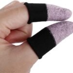 Double Color Gaming Thumb Sleeves Pair – Anti-Sweat Touch Control Finger Gloves for Mobile Gamers thumbnail 5