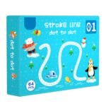 Magical Tracing Workbook Set for Kids – Reusable Learning to Write Alphabet, Numbers & Line Tracing Practice Book with Magic Pen thumbnail 1