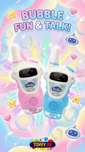 2 Pcs Intercom Bubble Machine Walkie Talkie Kids Bubble Maker Toy Fun Outdoor Bubble Blower Toy For Kids - Image 4