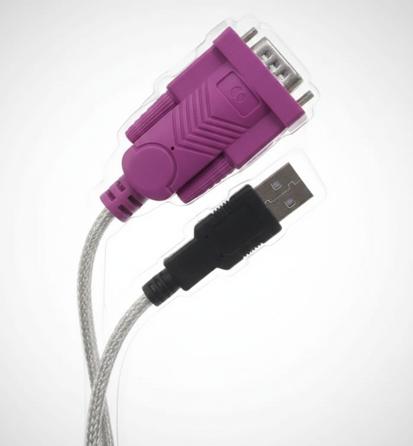 Usb 2.0 To Rs232 Serial Db9 9 Pin Male Cable Pl-2303 Converter Adapter - Image 2