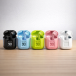 Air31 TWS Wireless Earbuds – Crystal Clear Transparent Shell Earphones with LED Digital Power Display and Bluetooth V5.3 - Random Color thumbnail 2