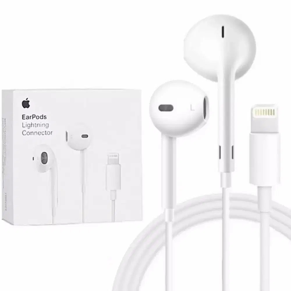iPhone Lightning Wired Handfree Earphones Direct Connect No Bluetooth Required - Image 2