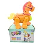 Musical Walking Moving Pony Horse with Light & Sound Battery Operated Toy for Toddlers Kids for Multi Colour thumbnail 1