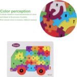 Wooden Alphabet Puzzle Board – Premium A-Z English Letters Learning Toy for Kids, Early Literacy, Cognitive Development, and Creative Play thumbnail 1