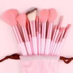 13 Pieces Soft Fluffy Makeup Brush Set - Cosmetics Brush Set - Makeup Brush Kit - Blush and Powder Brushes - Makeup Brushes for Foundation - Pink Color - Without Box thumbnail 1