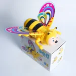 Battery Operated Light Sound Musical Crawling Bee Toy for Toddler Kids Boys Girls thumbnail 1