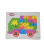 Wooden Alphabet Puzzle Board – Premium A-Z English Letters Learning Toy for Kids, Early Literacy, Cognitive Development, and Creative Play thumbnail 2