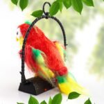 Talk Back Talking Parrot Toy – Repeats Speech, Educational & Fun for Kids thumbnail 4