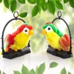 Talk Back Talking Parrot Toy – Repeats Speech, Educational & Fun for Kids thumbnail 3