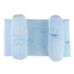 Soft Head Shaping Newborn Pillow for Flat Head Prevention, Breathable & Portable Infant Cushion - Baby Head Shaping Pillow - Adjustable Newborn Baby Head Shaping Pillow ( Random Color & Design ) - Without Box thumbnail 3