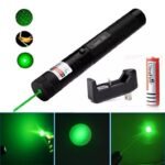 High-Power 303 Green Laser Pointer with Adjustable Focus – Rechargeable 3.7V Battery, Charger & Safety Lock – Rechargeable Green Laser Light, Green Laser Pointer, Green Beam Light thumbnail 3
