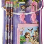 8 Pcs Disney Stationery Gift Set for Kids – Includes Pencils, Eraser, Sharpener, Pencil Caps & Wallet (Random Character) thumbnail 3