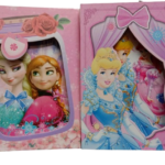 Princess, Frozen & Sofia Cover Fancy Lock Spiral Binding Diary – Medium Size with Box – 40 Pages (22 x 16 cm) thumbnail 4