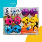 Football Shape Pencil Sharpener Set – Pack of 12 | Fun & Durable Stationery for Kids, Students, and Office Use | Compact & Easy to Use Sharpeners (Random Color) thumbnail 1