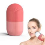 Face Ice Roller Silicone Facial Massager to Enhance Skin Glow, Without box (Random Color) thumbnail 3