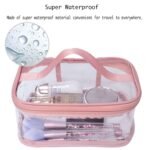 Makeup Cosmetic Clear Bag Portable Transparent Travel Storage thumbnail 4