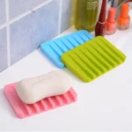 Silicone soap dish Drainer Tray (Green) thumbnail 3