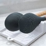 Spoon Rest (Plastic)   - Kitchen Utensil Rest (Random Color) thumbnail 2