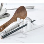 Spoon Rest (Plastic)   - Kitchen Utensil Rest (Random Color) thumbnail 4