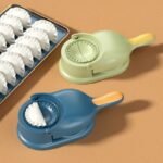 2-in-1 Dumpling Wrapper Tool Food Grade Manual Dumpling Wrapper Mold Labor-Saving Baking Pastry Home Kitchen Gadget (Random Color)without box thumbnail 1