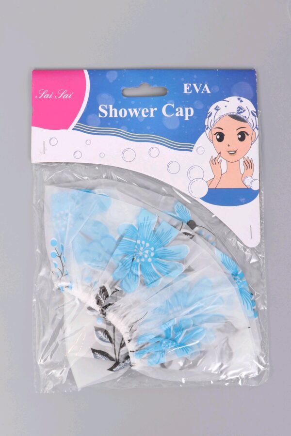 Multi Purpose Shower Cap | Bathroom Shower Caps - For Homes, Spas, Salons, Hair Treatment, Beauty Parlors (Random Color & Designs) - Image 3