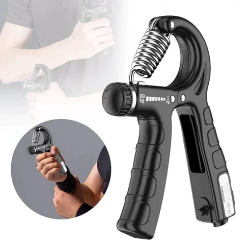 Adjustable Exerciser Hand Gripper With Counter Strengthener Adjustable Resistance Wrist Strengthener Forearm Gripper Hand Workout Squeezer Grip Strength Trainer(Random color) - Image 2