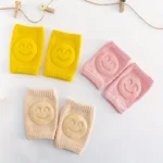 02 Pcs ( Pair ) - Soft & Protective Baby Knee Pads – Cushioned Support for Crawling Infants & Active Toddlers - Random Color thumbnail 1