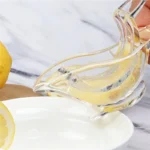 Manual Lemon Clip Portable Clear Fruit Juicer Bird Lemon Slice Squeezer Home Kitchen Bar Hand Gadget thumbnail 3