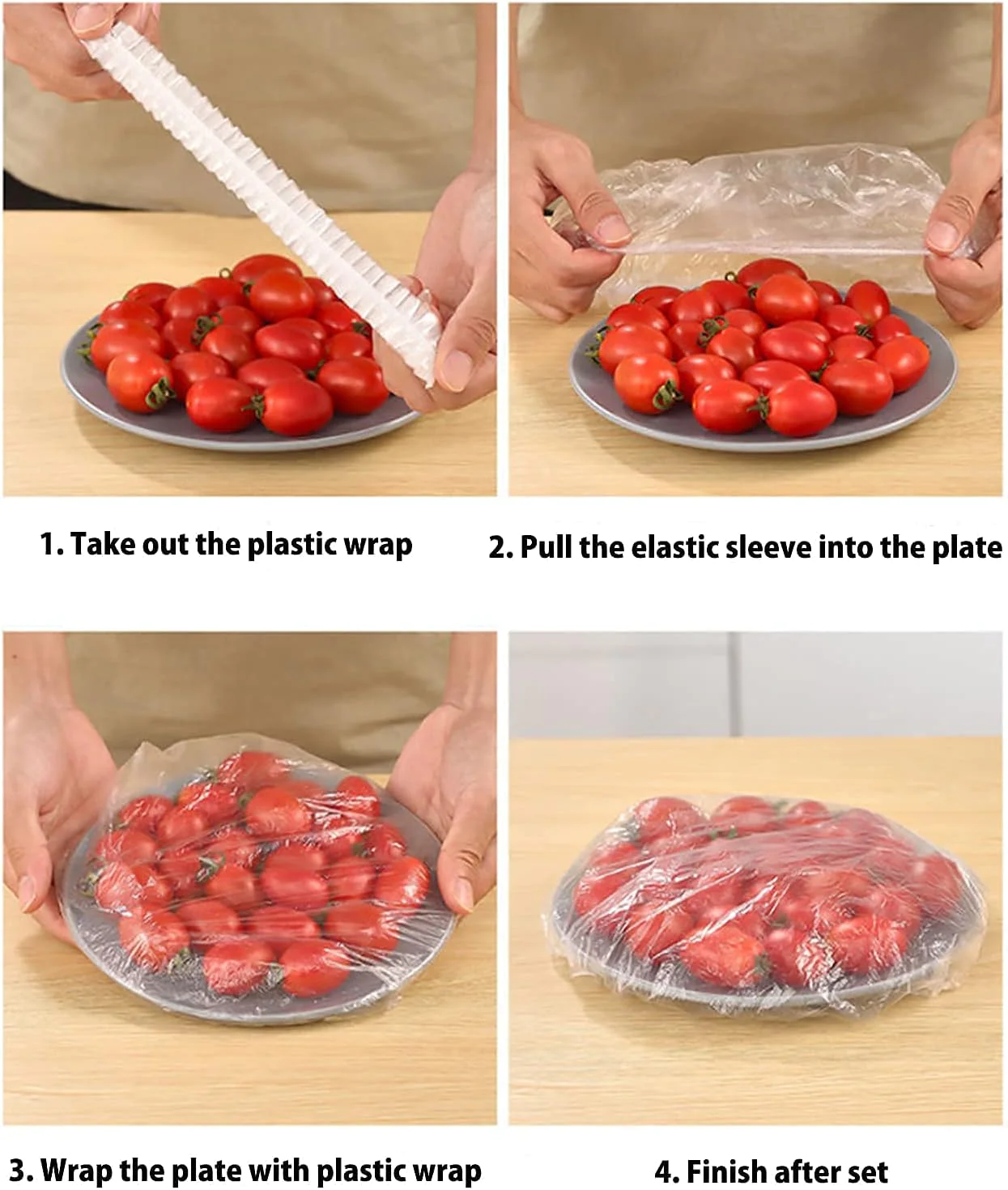 Food Cover Shopper Bags 100 pcs - Image 3