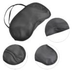 1 PC SLEEP MASK NATURAL SLEEPING EYE MASK EYESHADE COVER SHADE EYE PATCH WOMEN MEN SOFT PORTABLE TRAVEL EYEPATCH(random color) thumbnail 3