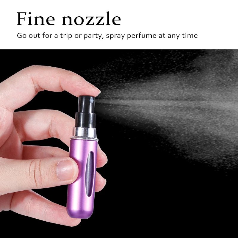 Portable Refillable Mini Perfume Atomizer Bottle (Random Color) - Image 2
