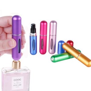 Portable Refillable Mini Perfume Atomizer Bottle (Random Color)