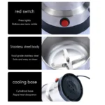 Electric Coffee Grinder for Home Nuts Beans Spices Blender Grains Grinder Machine Kitchen Multifunctional Coffee thumbnail 1