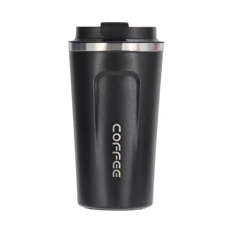 510ml Large-capacity Coffee Cup Keep Heat Stainless Steel Double-layer Smooth Edge Water Bottle Mug for Daily Use (random colors) - Image 3