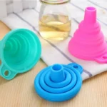 Silicone Oil Funnel, Kitchen Liquid Oil Dispensing Tool (random color) thumbnail 4