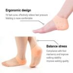 Silicone Anti-Crack Half Heel Socks Set thumbnail 4