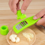 Garlic Press Grater Slicer Plastic Grinding Tool Kitchen Accessories(random color ) thumbnail 1