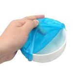 Food  Covers Set of 4  Silicone Fresh Keeping Wrap Food Wraps Seal (Random color) thumbnail 3