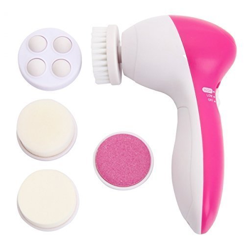 5 in 1 Facial Electric Cleanser and Massager, Electric Machine Beauty , Beauty Care Brush for Removing Blackhead , Beauty Tool Device - Image 3