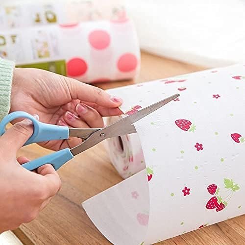 Refrigerator Mats Shelf Liners Fridge Mats Drawer Table (- size 45x160cm - multicolor/random design) - Image 5